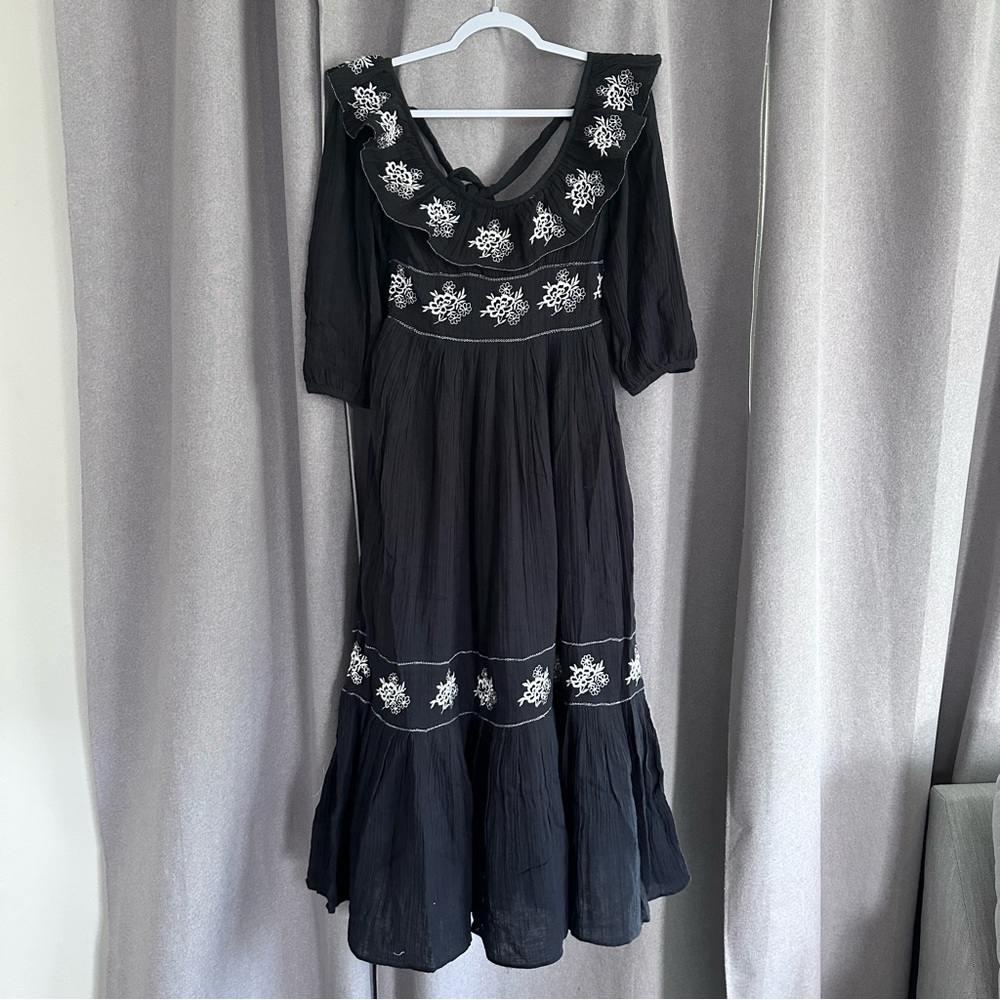 NWOT Free People Lover’s Lane maxi dress; size XS